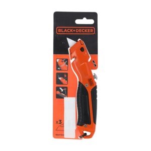 Black and Decker BDHT10395 Retractable Utility Knife with Blades Black and Decker BDHT10395 Retractable Utility Knife with Blades